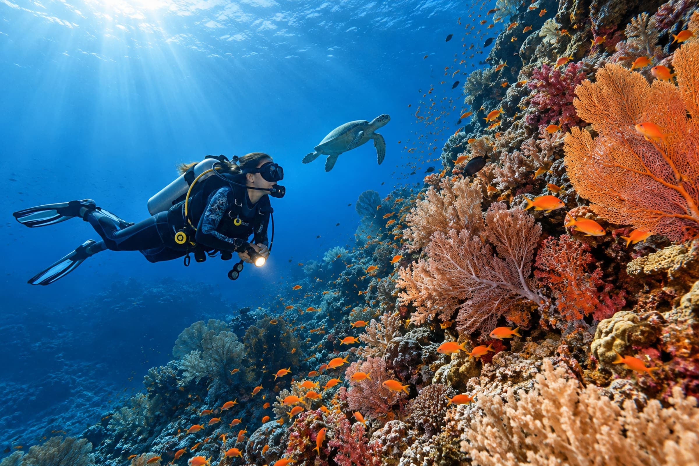 Diving