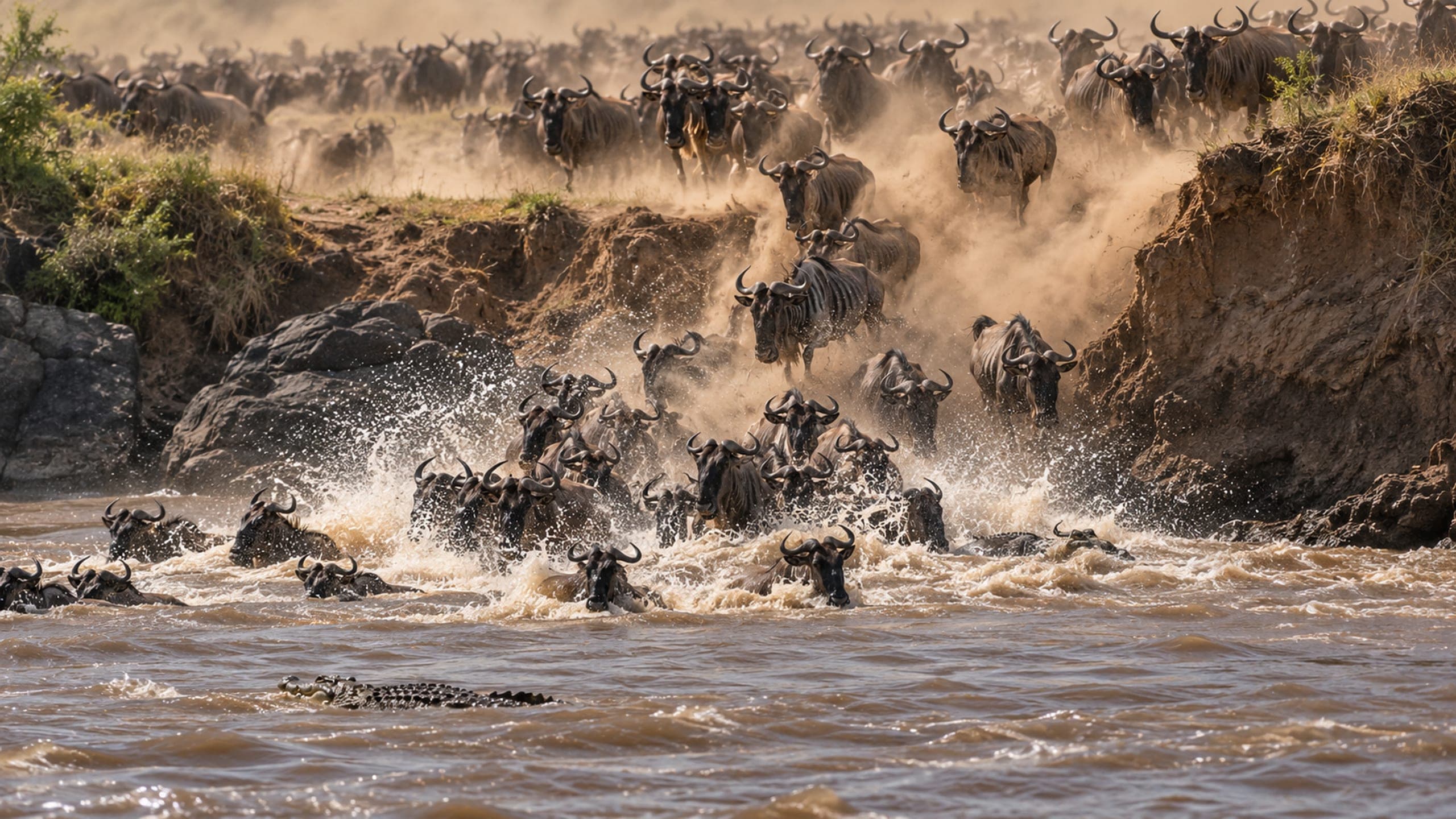 The Great Wildebeest Migration, Month by Month: When and Where to See It