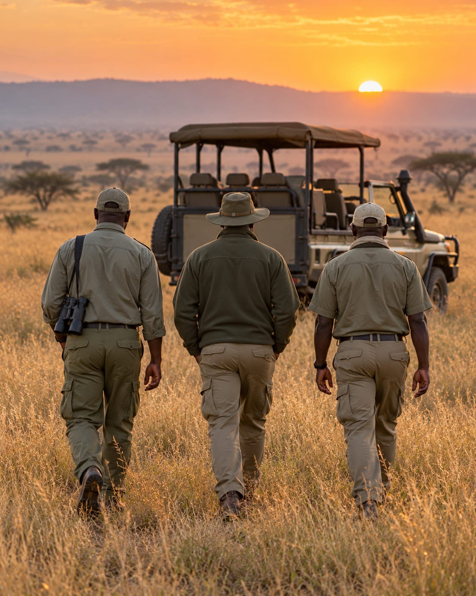 Creeks Tours team in the field