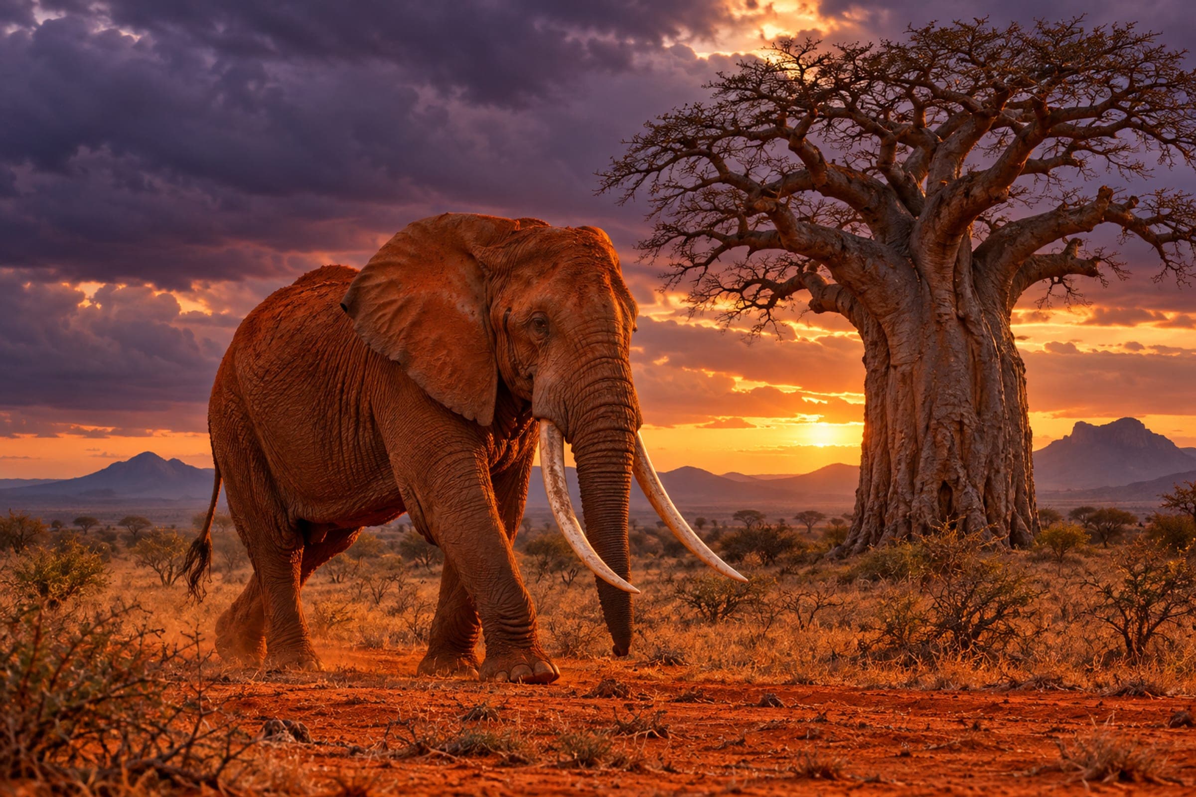 7 Days & 6 Nights Ultimate Kenya Safari: Amboseli, Tsavo East & West Adventure