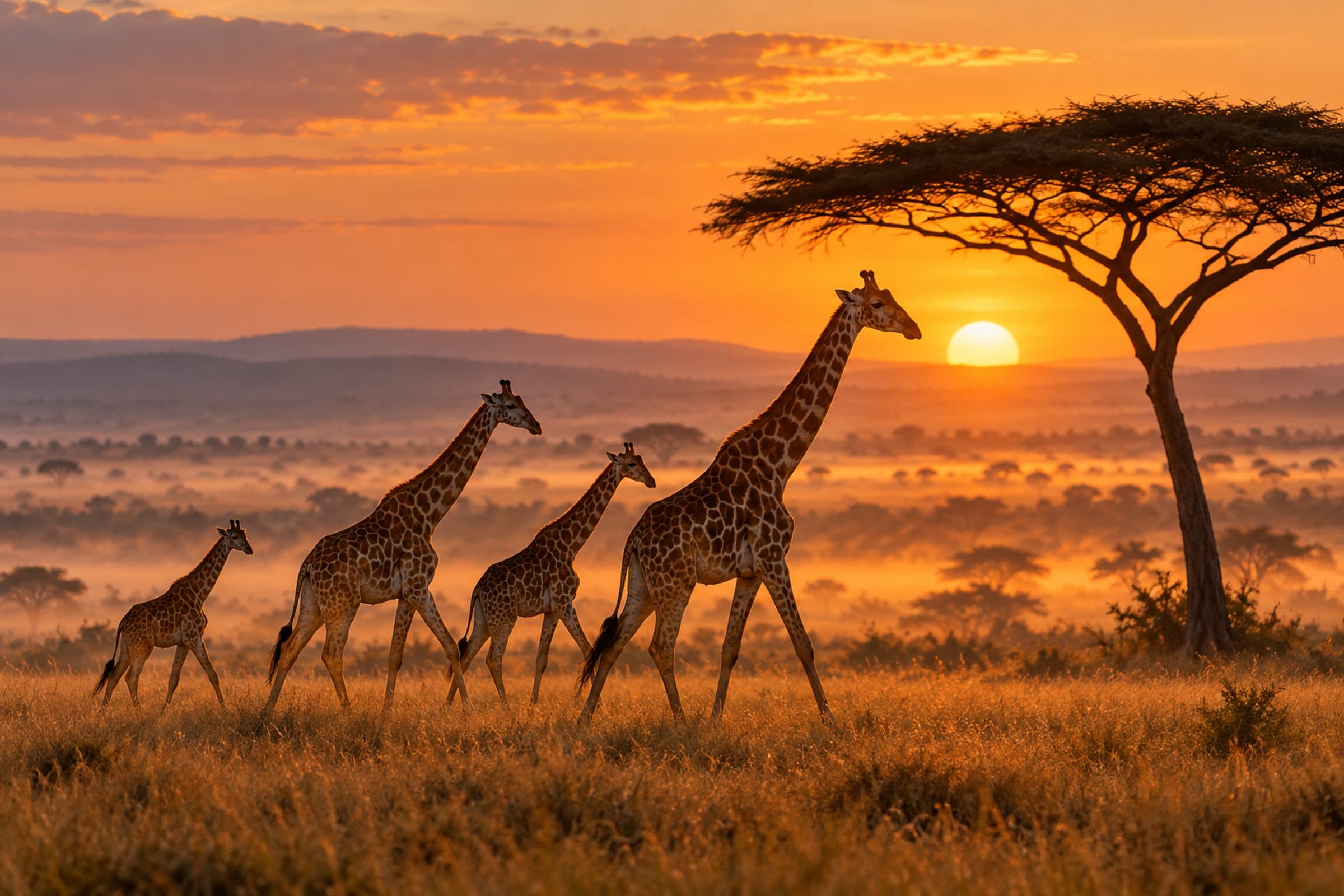 8 Days & 7 Nights Kenya Safari: Maasai Mara, Nakuru, Naivasha, and Amboseli Adventure
